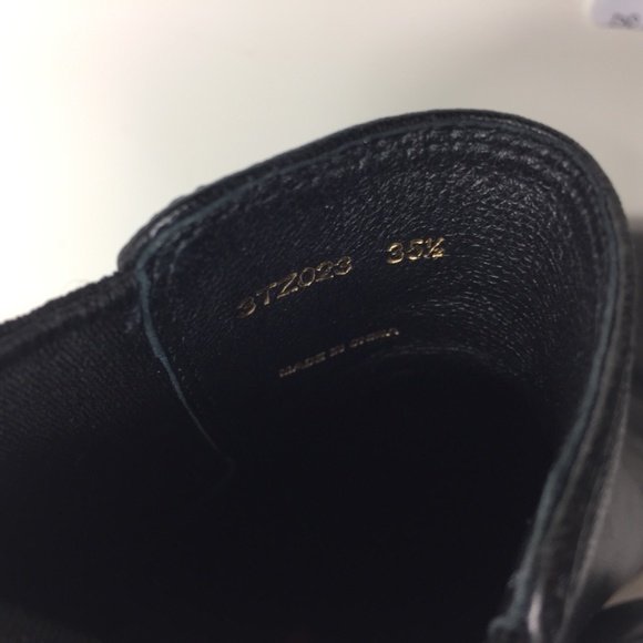 PRADA WOMEN'S BLACK BOOTS SIZE 35.5 US 5.5 - Picture 12 of 16